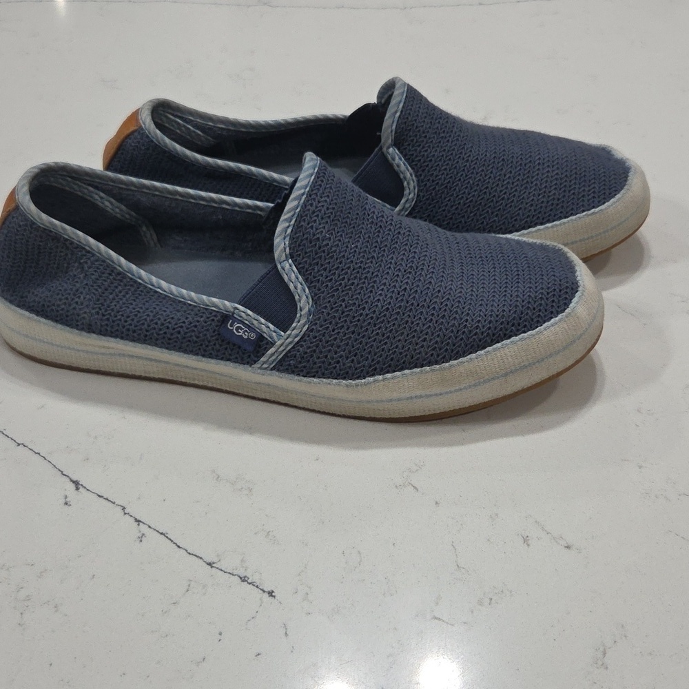 UGG  Blue Slip-On Loafers Sz 9 Pre-owned